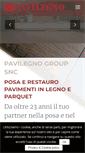 Mobile Screenshot of pavilegno-salvador.it