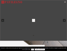 Tablet Screenshot of pavilegno-salvador.it